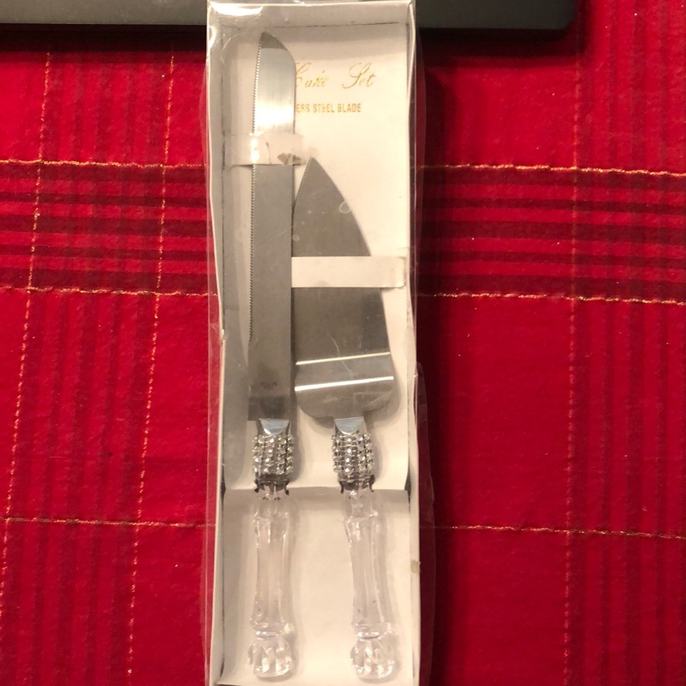 Stainless steel cake set